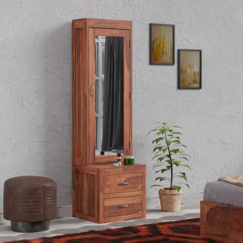 Furnify Dressing Table with 2 Drawers | Bedroom Furniture