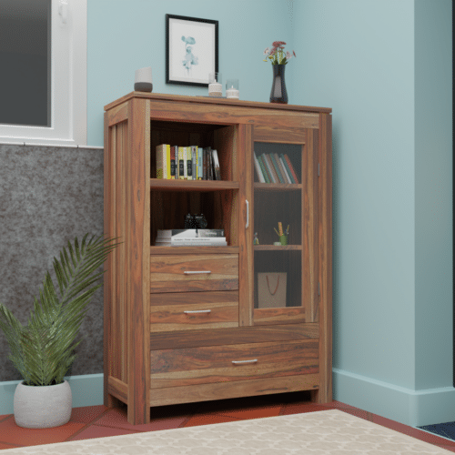 Wood Bookshelf
