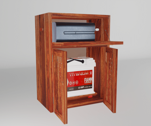 Flexura Inverter Battery Trolley - Image 2