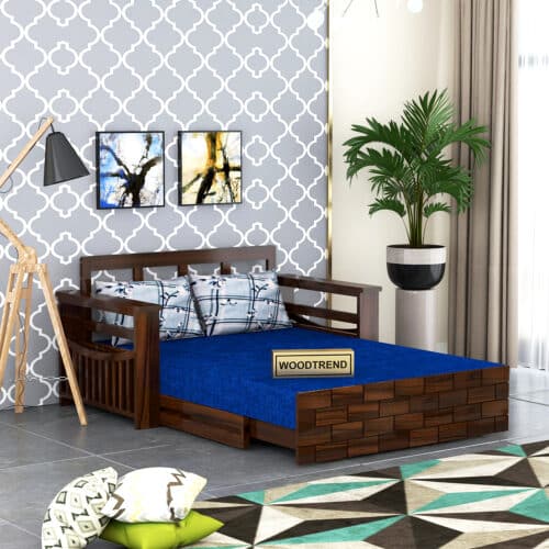 wooden sofa bed