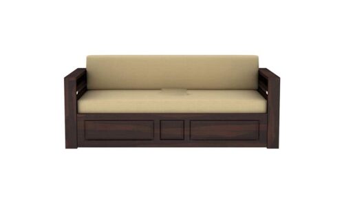 Workia 3 Seater Sofa Cums Bed for Bedroom & Living Room - Image 3