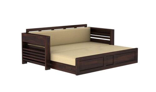 Workia 3 Seater Sofa Cums Bed for Bedroom & Living Room - Image 5