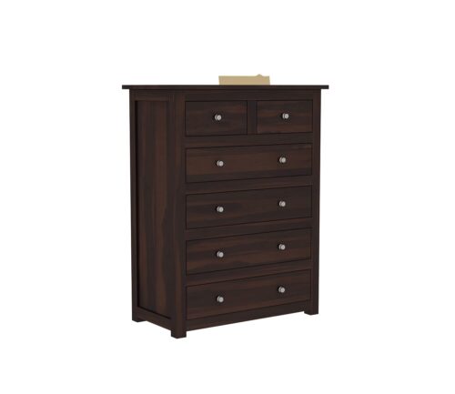 Deskona 6-Drawer Wooden Chest Of Drawers - Image 5