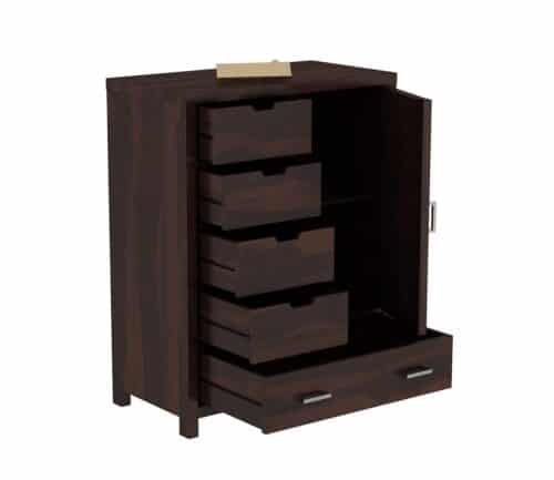 Flexica 5-Drawer Wooden Chest Of Drawers - Image 3