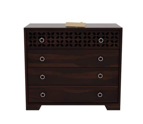 Worksy 4-Drawer Wooden Chest Of Drawers - Image 6