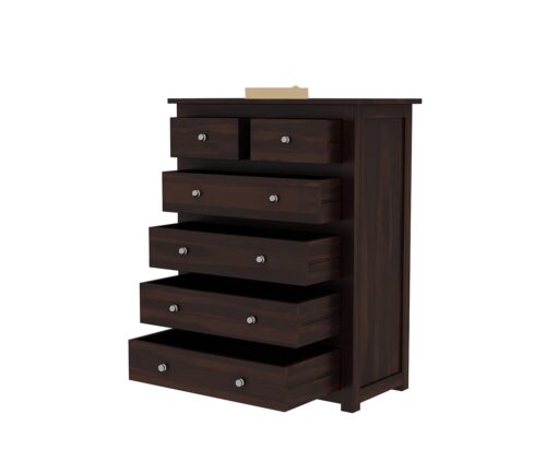 Deskona 6-Drawer Wooden Chest Of Drawers - Image 3