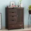 Flexica 5-Drawer Wooden Chest Of Drawers