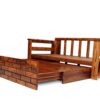Workia 3 Seater Sofa Cums Bed for Bedroom & Living Room - Image 6