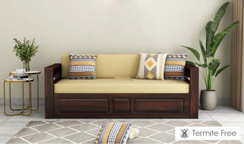 Workia 3 Seater Sofa Cums Bed for Bedroom & Living Room