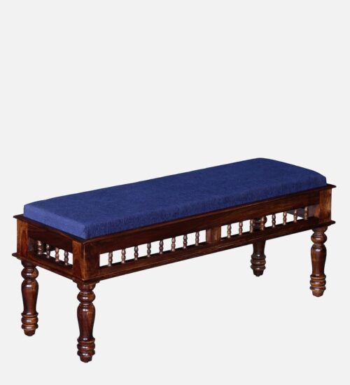 Ergonix Sheesham Wood Dining Bench | Sitting Bench for Living Room - Image 4