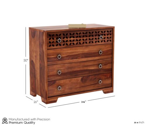 Spacify 4 Drawer Dresser Chest - Image 2