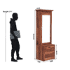 Workara Dressing Table with Mirror & Stool - Image 4